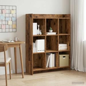 Könyvszekrény Antik Fa 87,5 x 30 x 111 cm Szerelt Fa