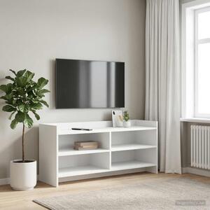 TV szekrény 100 x 33 x 47 cm Fehér Szerelt Fa