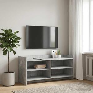 TV szekrény 100 x 33 x 47 cm Betonszürke Szerelt Fa