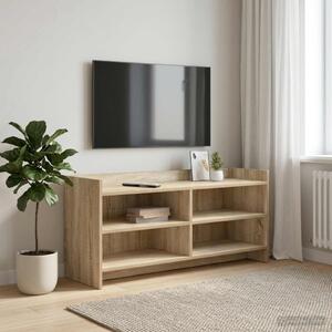 TV szekrény 100 x 33 x 47 cm Sonoma Tölgy Szerelt Fa