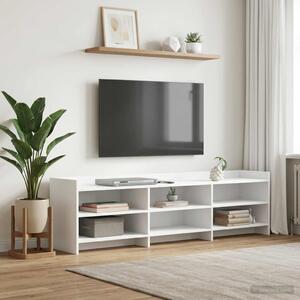 TV szekrény 168 x 33 x 47 cm Fehér Szerelt Fa