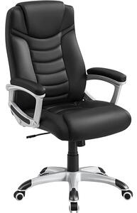 Songmics Ergonomikus irodai szék, állítható magasságú forgószék