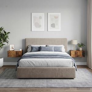 Fali éjjeli szekrény 2 db Antik Fa 49 x 34,5 x 20 cm Szerelt Fa