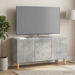 TV szekrény 99 x 34,5 x 50 cm Betonszürke Szerelt Fa