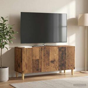 TV szekrény 99 x 34,5 x 50 cm Antik Fa Szerelt Fa
