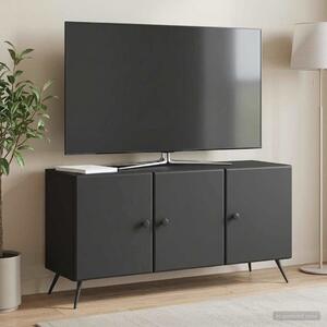 TV szekrény Fekete 99 x 34,5 x 50 cm Szerelt Fa