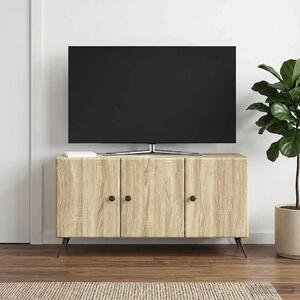 TV szekrény Sonoma Tölgy 99 x 34,5 x 50 cm Szerelt Fa