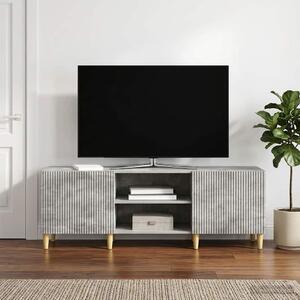 TV szekrény Betonszürke 150 x 31 x 50 cm Szerelt Fa