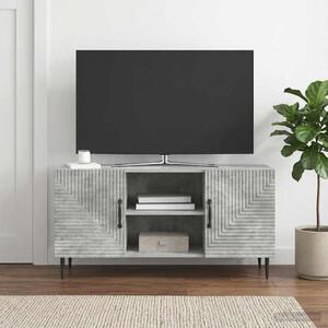 TV szekrény Betonszürke 102 x 34,5 x 50 cm Szerelt Fa