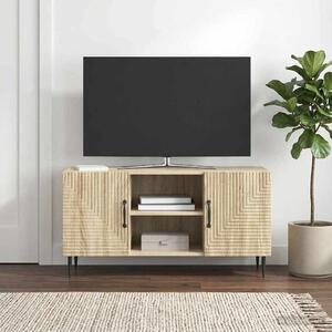 TV szekrény Sonoma Tölgy 102 x 34,5 x 50 cm Szerelt Fa