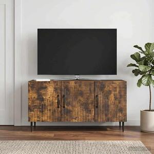 TV szekrény Füstös Tölgy 99 x 34,5 x 50 cm Szerelt Fa