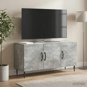 TV szekrény Betonszürke 99 x 34,5 x 50 cm Szerelt Fa