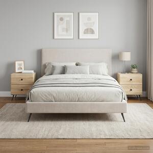 Éjjeliszekrény 2 db Sonoma Tölgy 43 x 34,5 x 47,5 cm Szerelt Fa