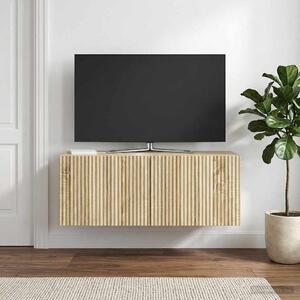 Fali TV szekrény 78,5 x 31 x 30 cm Sonoma Tölgy Szerelt Fa