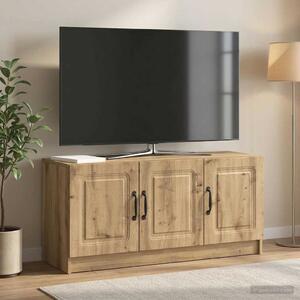 TV szekrény 99 x 34,5 x 47 cm Kézműves Tölgy Szerelt Fa