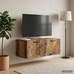 Fali TV szekrény Antik Fa 78,5 x 41 x 30 cm Szerelt Fa