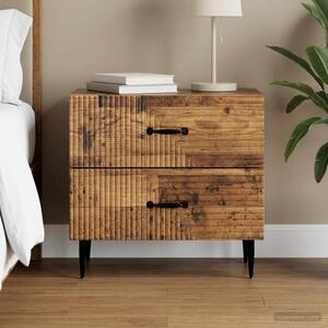 Éjjeliszekrény fiókkal Antik Fa 62 x 34,5 x 47,5 cm Szerelt Fa