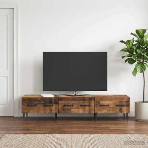 TV szekrény fiókkal Antik Fa 147 x 34,5 x 30 cm Szerelt Fa