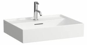 Mosdó Laufen Kartell By Laufen 60x46 cm fehér színben fényes felülettel középső nyílással H8103330001041