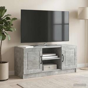 TV szekrény Betonszürke 102 x 34,5 x 47 cm Szerelt Fa