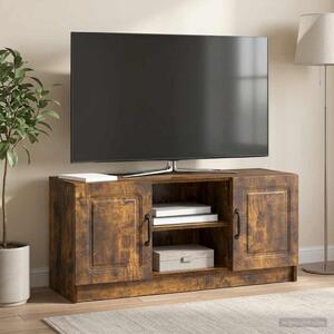 TV szekrény Füstös Tölgy 102 x 34,5 x 47 cm Szerelt Fa