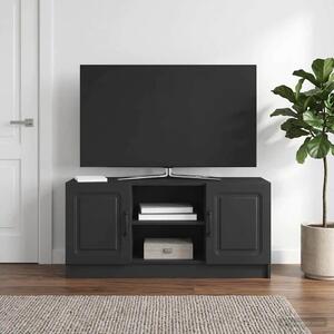 TV szekrény Fekete 102 x 34,5 x 47 cm Szerelt Fa