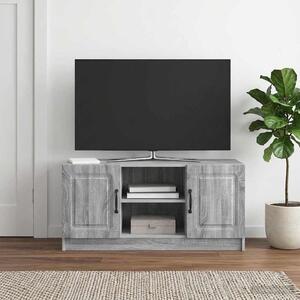 TV szekrény Szürke Sonoma 102 x 34,5 x 47 cm Szerelt Fa