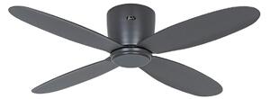 ECO PLANO II Smart mennyezeti ventilátor 112, antracit – CasaFan CasaFan, Eco Plano II, Szürke, Nappali, Műanyag, Modern