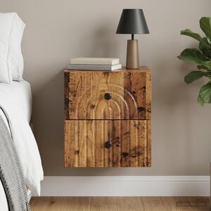 Fali éjjeli szekrény Antik Fa 33 x 34,5 x 40 cm Szerelt Fa