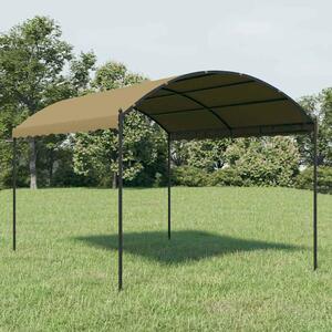 Tópszínű pavilon 4 x 3 x 2,6 m 180 g/m²