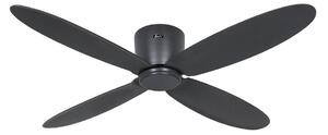 ECO PLANO II Smart mennyezeti ventilátor 132 antracit – CasaFan CasaFan, Eco Plano II, Szürke, Nappali, Műanyag, Modern