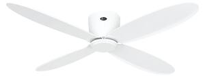 ECO PLANO II intelligens mennyezeti ventilátor, Ø 132 cm, fehér – CasaFan CasaFan, Eco Plano II, Fehér, Nappali, Műanyag, Modern