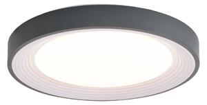 Modern mennyezeti lámpa szürke, fehér 48 cm LED-del, dimmelhető - Kanton