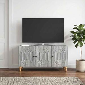 TV szekrény 99 x 34,5 x 50 cm Szürke Sonoma Szerelt Fa