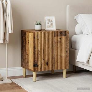 Éjjeliszekrény 2 db Antik Fa 43 x 34,5 x 50 cm Szerelt Fa