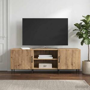 TV szekrény 150 x 31 x 50 cm Kézműves Tölgy Szerelt Fa