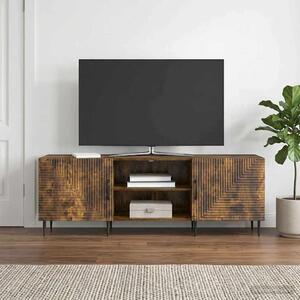 TV szekrény 150 x 31 x 50 cm Füstös Tölgy Szerelt Fa