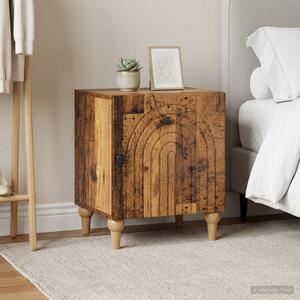 Éjjeliszekrény 2 db Antik Fa 43 x 34,5 x 50 cm Szerelt Fa