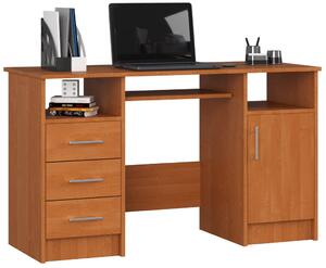 AKORD Ana Laminált Íróasztal Éger 124 cm