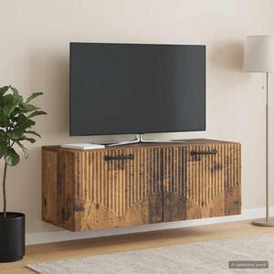 Fali TV szekrény Antik Fa 78,5 x 31 x 30 cm Szerelt Fa
