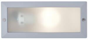 Flossy kültéri süllyesztett lámpa; 1xE27; IP44; ezüst - Brilliant-90956A58