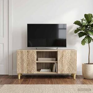 TV szekrény 102 x 34,5 x 50 cm Sonoma Tölgy Szerelt Fa