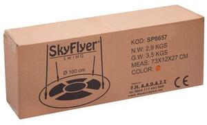 SkyFlyer Fészekhinta 100cm #narancs-fekete
