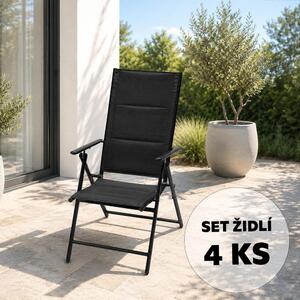 AVENBERG TONY Állítható kerti szék szett - 4db