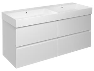 Sapho Sapho, FILENA mosdószekrény 118x51,5x43cm, fehér matt, FID1212W