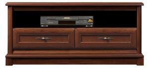 Sonata TV szekrény, fiókkal és szekrényekkel - 130 cm - nemes gesztenyefa