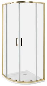 Zuhanykabin JUKATAN 80 x 80 x 185 cm Arany