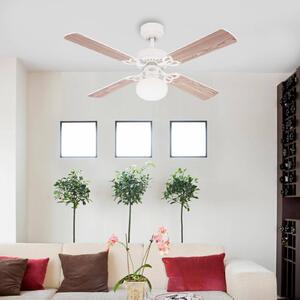 Westinghouse Vegas ventilátor könnyű fehér/fenyőfa