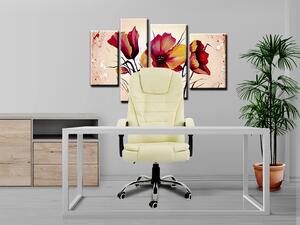 Forgó irodai szék bézs színben