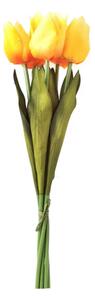 Tulipán csokor- sárga